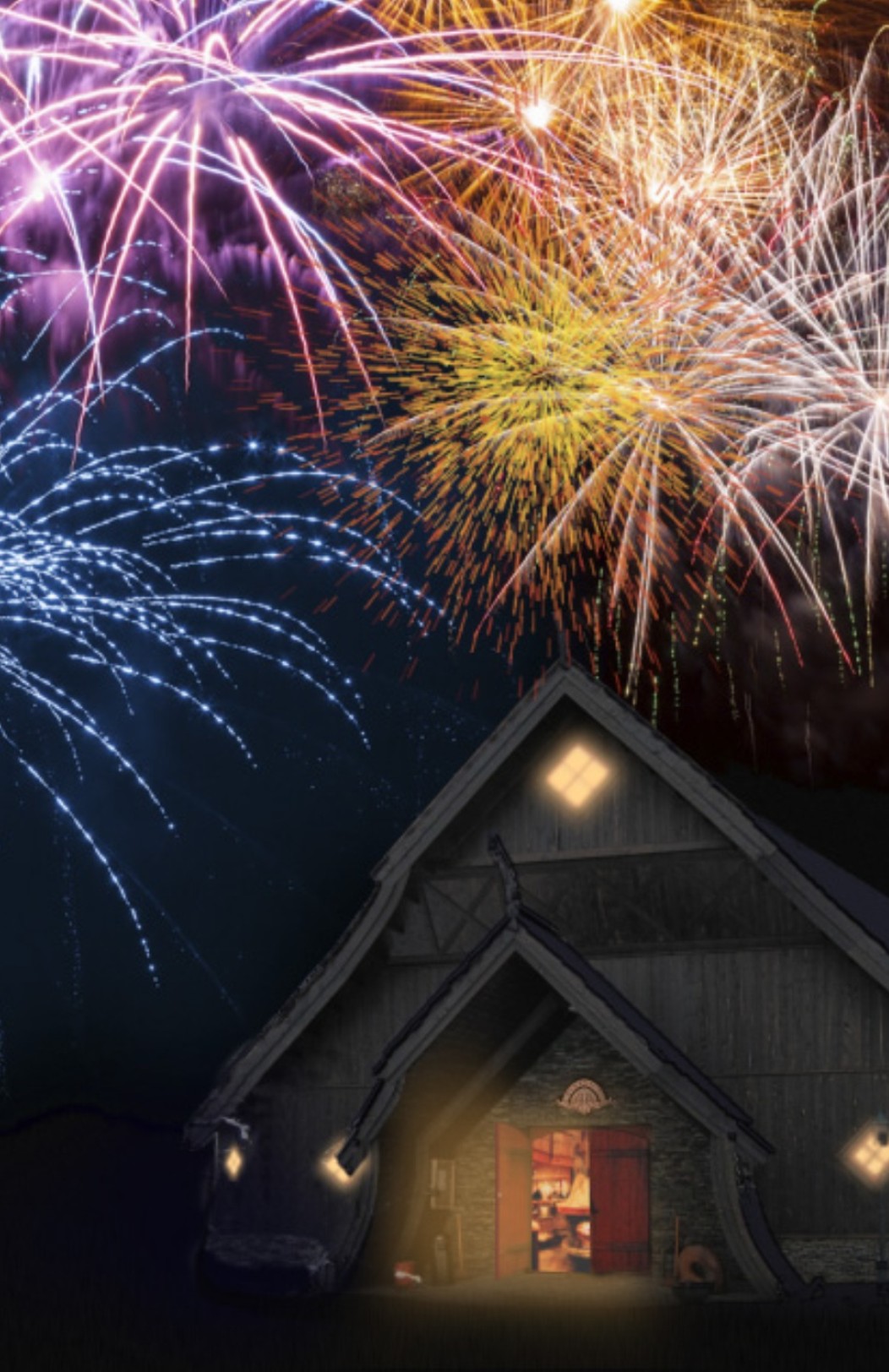 New Year’s Celebration in Fjord Norway